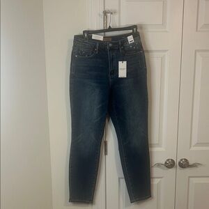 Judy Blue Dark Wash Ankle Jeans NWT